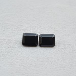 La mejor calidad certificada 3x5mm 10x14mm Espinela negra natural Corte Octágono Piedra preciosa suelta facetada Verificado por el proveedor del fabricante - Product Image 3