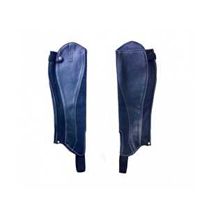 Custom Genuine Leather <b>Half</b> <b>Chaps</b> Professional Horse Riding Gaiters High Quality Equestrian Boot <b>Chaps</b> LHC-0014 - Product Image 2
