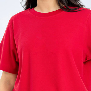 Camiseta de Mujer Moderna y Elegante Antiarrugas, Servicio OEM, Venta al Por Mayor, 100% Algodón Sostenible, Nuevo Estilo - Product Image 5