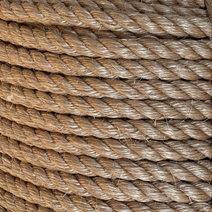 Cuerda de Yute Natural para Jardinería, Cuerda Trenzada de Manila para Decoración Ligera, Cuerda Marina Ecológica, Directo de Fábrica - Product Image 1