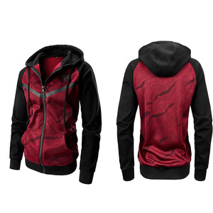Sweat-shirt à capuche zippé pour homme Urban Streetwear – Haut décontracté pour la gym et les entraînements - Product Image 2