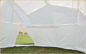 Venta al por mayor tienda para salida venta al por mayor cúpula de yurta de gran tamaño transpirable cómodo precio bajo diseño personalizado cúpula de yurta OEM - Product Image 4