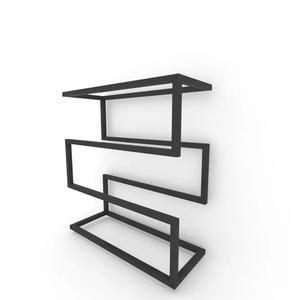 Elegant <b>Shoe</b> Rack Multi Tier <b>Floating</b> Organizer Space Saving Design Strong Load Bearing Frame Modern Entryway Storage <b>Display</b> - Product Image 5