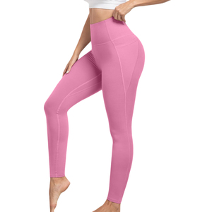 Pantalones de Yoga Casuales de Cintura Media para Mujer, de Fibra de Bambú y Algodón, con Logotipo de Marca Personalizado, Ajustados, Antibacterianos, para Gimnasio y Entrenamiento - Product Image 4