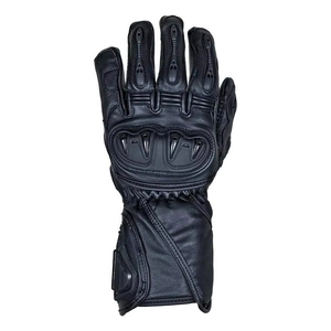 Gants de moto en cuir coupe-vent à doigts entiers avec protection renforcée de la paume pour sports de plein air unisexes, prix abordable, OEM - Product Image 2