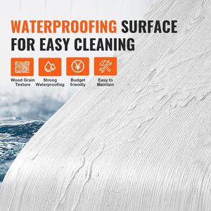 Suelo de Vinilo Autoadhesivo con Diseño de Madera Gris Claro, 390 x 23.6 Pulgadas, Baldosas de Vinilo de 1.5 mm de Grosor, Fáciles de Instalar, para Cocina - Product Image 4