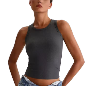 Top Deportivo de Yoga para Mujer con Espalda Cruzada, de Secado Rápido, Sin Costuras, de Poliéster, para Gimnasio y Entrenamiento - Product Image 4