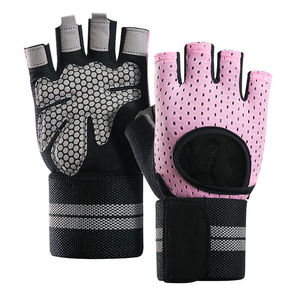 Gants de fitness de haute qualité pour hommes, impression de logo personnalisée, gants de musculation protecteurs, ajustement confortable, prix de gros - Product Image 2