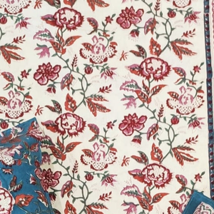 New Launch Jaipur Artisan Cotton Bedsheet <b>King</b> <b>Size</b> Hand Block Printed Eco-Friendly Soft Durable Skin Friendly All Season Home - Product Image 2