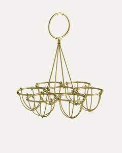 Support à œufs en fer minimaliste moderne pour comptoir de cuisine, décoration de ferme et organisation domestique - Product Image 5