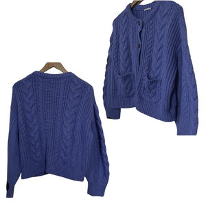 Suéter de Punto Premium para Mujer, Cárdigan Corto con Trenzas, Servicio OEM, Directo de Fábrica en Bangladesh - Product Image 3