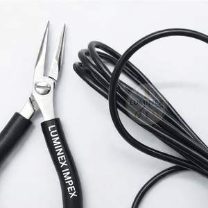 Alicates de Punta Fina de Alta Calidad y Peso Ligero, 6 Pulgadas, Punta Redondeada Lisa, Acero Inoxidable, Herramienta para Electrónica y Joyería - Product Image 2