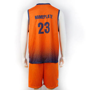 Ensemble d'uniformes de basketball personnalisés en jersey respirant à col en V sans manches, maillots de basketball personnalisés pour équipes et clubs - Product Image 3