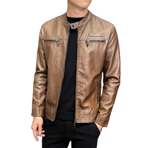 แจ็คเก็ตหนังสำหรับผู้ชายแจ็คเก็ตหนังทำจากวัสดุที่ดีที่สุด - Product Image 1