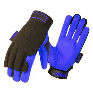 Gants de sécurité en cuir de chèvre pour travaux légers industriels, assemblage et construction, protection des mains pour travaux industriels - Product Image 5