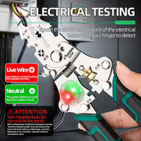 Pince Électricien Pliante Multifonction pour Mesure, Coupe et Sertissage de Fils avec Support OEM Personnalisé