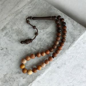 Muslim Wooden Prayer Beads Tasbih Islamic Prayer Beads Muslim <b>Rosary</b> Beads Islamic Muslim Prayer Tasbih Religious Nature - Product Image 2
