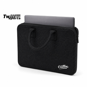 New Arrival Modern Fashion Waterproof Crossbody Shoulder Strap Anti Scratch Woolen <b>Laptop</b> Sleeve <b>Case</b> for Women Men - Product Image 4