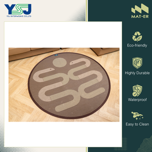 Tapis de plage ronds de qualité supérieure fabriqués en Thaïlande, imperméables et résistants à la corrosion, 100% polypropylène, en vente - Product Image 6