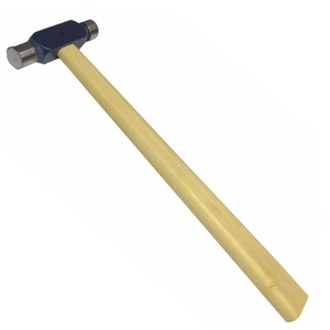 Mini marteau à tête sphérique de 2 oz, outil de bijouterie, pour l'ingénierie modélistique, l'atelier, la fabrication de bijoux, avec manche en bois dur - Product Image 2
