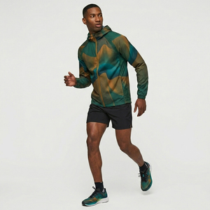 Men Windbreaker Sublimation <b>Jackets</b> <b>Waterproof</b> Camping <b>Jacket</b> Men Custom Zipper Sublimation Rain <b>Jacket</b> Hood - Product Image 1