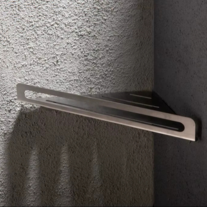 Factory Direct Modern 304 Stainless Steel Space-Saving Bathroom <b>Corner</b> <b>Shelf</b> Wall Mounted Shower Caddy Storage Rack OEM ODM - Product Image 3