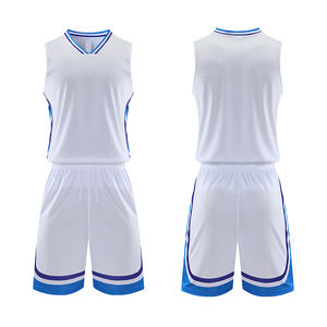 Dernier design, uniforme de basket-ball sur mesure respirant, grande taille, 100% polyester, vêtements de sport de haute qualité pour hommes - Product Image 3