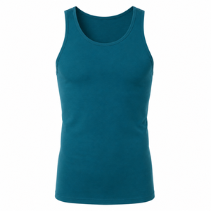 Summer Fitness Sports Workout Neck Sleeveless Vest <b>Crop</b> Gym <b>Men</b> Muscle Tank <b>Top</b> <b>Men's</b> Clothing Custom <b>Men</b> tank <b>Top</b> - Product Image 2