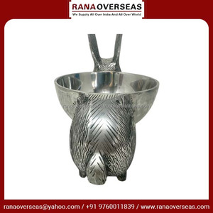 ชามกระต่ายโลหะคุณภาพดีเยี่ยมสำหรับเสิร์ฟผลไม้แห้งของขบเคี้ยวผลไม้สด - Product Image 3