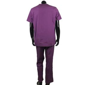 OEM Long Sleeve Hospital <b>Scrub</b> Nurse Uniforms Nursing <b>Scrub</b> Suits with Knitted Fabric Customizable <b>Scrub</b> <b>Sets</b> - Product Image 3
