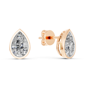 Pendientes de Oro Sólido de 10K, 14K, 9K y 18K con Gemas de Laboratorio de 10 Quilates, Certificados por IGI, RJC, ODM, OEM, Fabricante de Joyería Fina Ética EA502326 - Product Image 5
