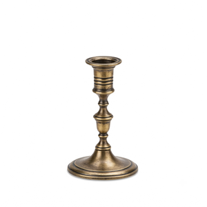 Porte-bougie décoratif en cuivre pour bougies coniques, idéal pour la maison, les mariages et les décorations de Noël, porte-bougie en métal durable - Product Image 5