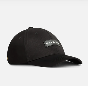 Gorra de Béisbol Negra de 6 Paneles, Ajustable, de Algodón, Unisex, Informal, de Color Sólido, con Logotipo Frontal - Product Image 1