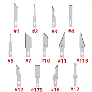 100 Piezas de Cuchillas Metálicas Antideslizantes para Grabado Manual, Cuchillos para Manualidades, Reparación de PCB de Teléfonos Móviles, Accesorios de Herramientas Manuales - Product Image 3