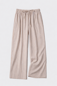 Women Plus Size Breathable Leopard <b>Lace</b> <b>Elastic</b> Waist Wide Leg Pants Casual Loose Fit Drawstring Trousers OEM - Product Image 2