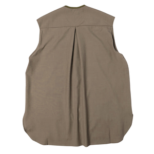 Gilet de barbier personnalisable pour homme avec logo, robuste et tendance, avec fermeture éclair, veste de coupe de cheveux pour salon, cape de coiffure - Product Image 4