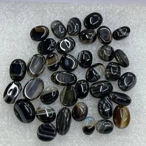 Cabujón Ovalado de Ágata Sulemani Natural Ecológica de Calidad Premium, Gema Tallada para Joyería, Cristal para Anillo o Colgante - Product Image 3