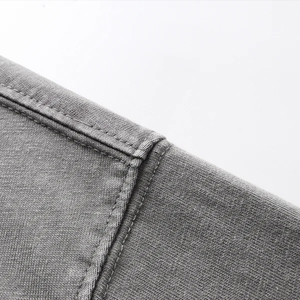 Camiseta de Manga Corta con Hombros Caídos, Teñida con Cera, Lavada y con Efecto Desgastado, de 400g - Product Image 6