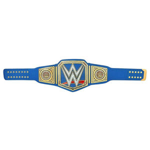 Ceintures de championnat universelles de lutte personnalisées avec logo, bleues, en acier inoxydable, sangle en acier inoxydable, écologiques, imperméables - Product Image 1