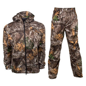 Traje de Caza Impermeable para Hombre, Traje de Camuflaje Cálido, Ropa de Caza, Uniforme de Caza de Tejido Softshell - Product Image 2