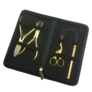 Pince à extensions de cheveux de haute qualité pour usage en salon, outils de préhension de précision pour services professionnels d'extensions de cheveux - Product Image 1