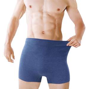 Culotte string sexy en fibre de bambou confortable pour homme avec poche de maintien respirante et logo classique – Sous-vêtements masculins en bambou - Product Image 1
