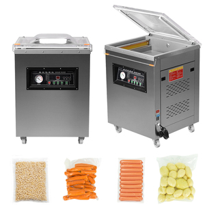 Macchina Sigillatrice <span class=keywords><strong>Sottovuoto</strong></span> Elettrica BK620, Automatica a Doppia Saldatura Termica, in Acciaio Inox <span class=keywords><strong>per</strong></span> Alimenti Secchi/Umidi - Product Image 1