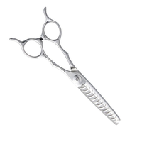 Ciseaux à effiler professionnels en acier inoxydable de qualité supérieure, durables, à tranchant aiguisé, pour coiffeur, A+