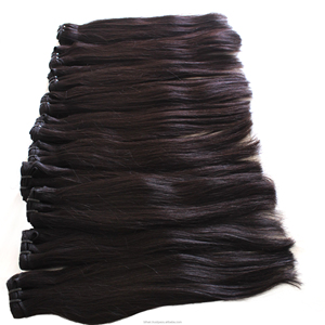 Cheveux vietnamiens super double drawn, lisses comme des baguettes, préservant une épaisseur exceptionnelle sur toute la longueur, pour des résultats impeccables. - Product Image 5
