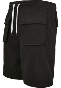 Pantalones cortos de chándal de patrón sólido informal de verano para hombre con cordón bordado, pantalón holgado de moda para exteriores con bolsillos - Product Image 3