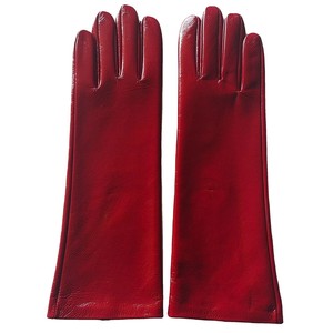 Gants longs en cuir véritable pour femmes, en cuir PU, élégants, pour l'hiver, pour garder les bras au chaud - Product Image 2
