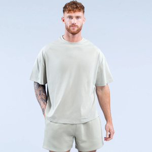 Uniza <b>Men's</b> <b>Red</b> Short Sleeve T-<b>Shirt</b> With Logo Front O-Neck Casual Wear <b>Men</b> Gym T <b>Shirt</b> - Product Image 1