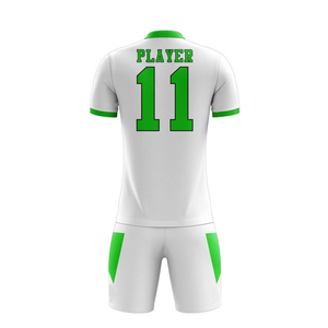 Tenue de football de haute qualité, coupe athlétique, avec logo personnalisé, meilleur design, respirante et confortable, ensemble de tenue de football unisexe - Product Image 3