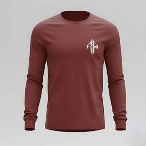 Camiseta de Manga Larga para Hombre, Cuello Redondo, 100% Algodón, Estilo Holgado, Casual, Personalizable Bajo Demanda, RIVIAN ATLANTIC, Calidad Premium 2026 - Product Image 2